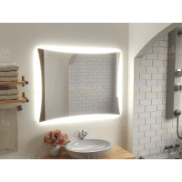 Зеркало в ванну с подсветкой Авиано 45х45 см